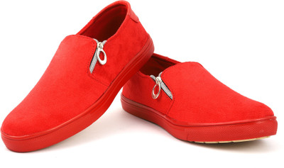 

PAYA PU-115555 Casuals For Men(Black, Red