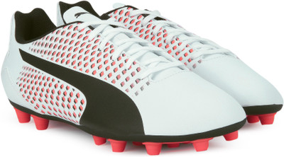 

Puma Adreno III AG Football Shoes For Men(Multicolor, Puma white-puma black-fiery co