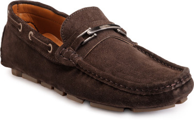 

Teakwood leather shoes Loafers For Men(Brown