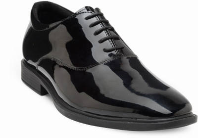 

Teakwood leather shoes Lace Up For Men(Black