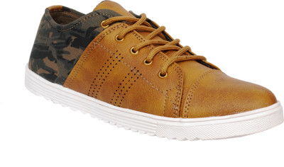 

AK traders I shoes tan color stylish shoes Casuals For Men(Yellow