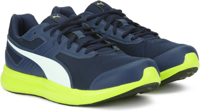 

Puma Escaper Mesh IDP Running Shoes For Men(Navy, Blue depths-nrgy yellow