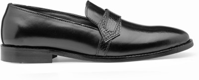 

Teakwood Teakwood Leather Slip On For Men(Black