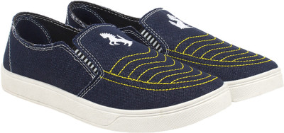 

Camfoot Blue-721 Loafers For Men(Blue
