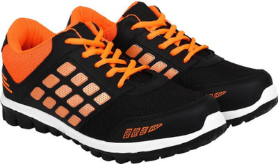 

SHOEFLY Black-1013 Running Shoes For Men(Orange, Black