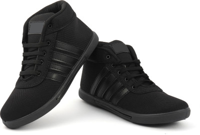 PAYA PU-120000 Canvas Shoes For Men(Black