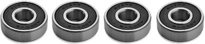 

Premsons 608 Ball Bearing for Hand Spinner Fidget Kit and Skateboard - Pack of 4 , 22x10x7 mm Skate Bearings Toy Replacement Part(Black)
