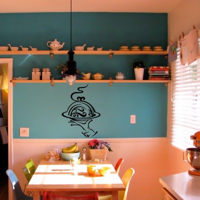 STICKER STUDIO 58 cm Kitchen Wall Sticker (Food,Surface Covering - 58 x 40 cm) Removable Sticker(Pack of 1)