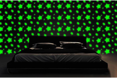 

Laa Fashions  Wall Sticker Sticker(Pack of 4, Green