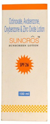 sun pharma SUNCROS LOTION - SPF 26 PA+(100 ml)