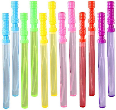 

TALKING GANESHA 14" Bubble Stick toy for kids pack of 2 (multicolor)(Multicolor)