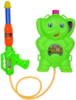 

Confidence Colorful Toys Pichkari For Kids Boys And Girls / Pichkari With Water Tank And Gun / Pichkari For Holi / Pichkari With Water Splash Tank (K-045)(Multicolor)