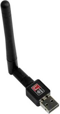 

Mod Con Wifi Dongle (with Antenna) 802.11N USB Adapter(Black)