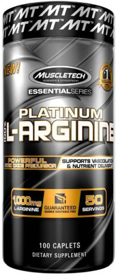 

Muscletech Essential Series Platinum L-arginine(100 No)