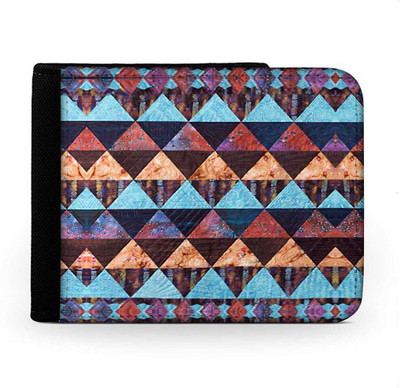 

Snoogg Men Multicolor Canvas Wallet(6 Card Slots), Multi