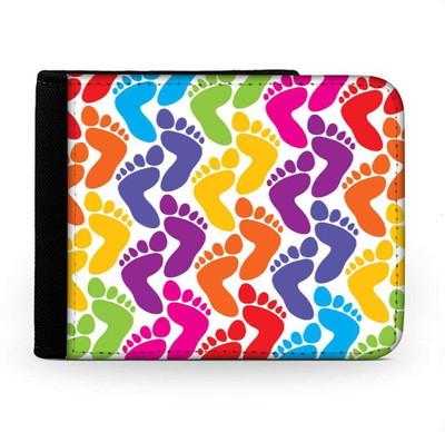 

Snoogg Men Multicolor Canvas Wallet(6 Card Slots), Multi
