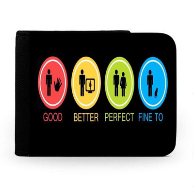

Snoogg Men Multicolor Canvas Wallet(6 Card Slots), Multi