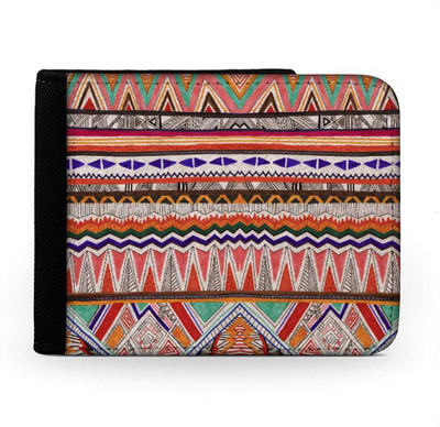 

Snoogg Men Multicolor Canvas Wallet(6 Card Slots), Multi