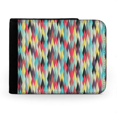 

Snoogg Men Multicolor Canvas Wallet(6 Card Slots), Multi