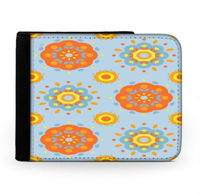 

Snoogg Men Multicolor Canvas Wallet(6 Card Slots), Multi