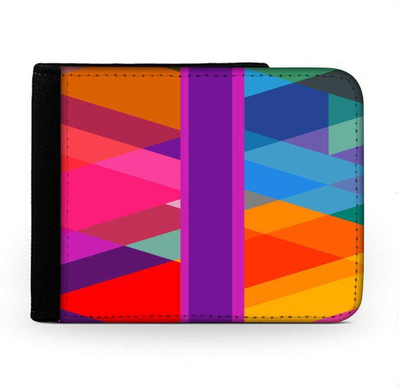 

Snoogg Men Multicolor Canvas Wallet(6 Card Slots), Multi