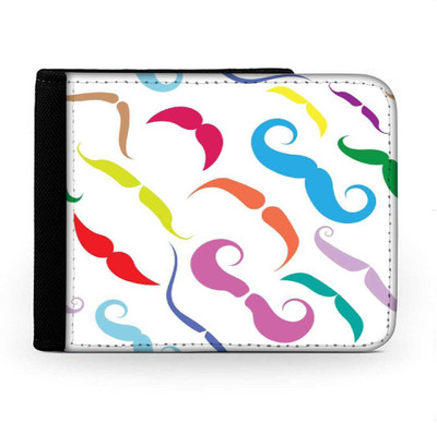 

Snoogg Men Multicolor Canvas Wallet(6 Card Slots), Multi