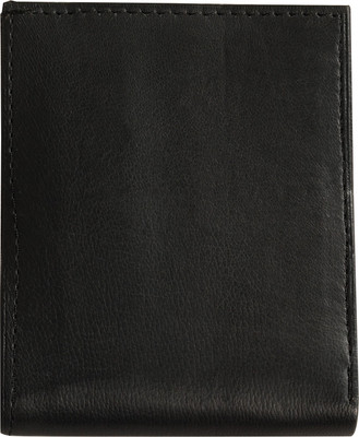 

BLACKBUG Men Black Genuine Leather Wallet(12 Card Slots)
