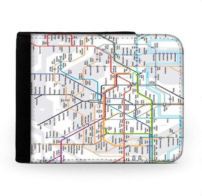 

Snoogg Men Multicolor Canvas Wallet(6 Card Slots), Multi