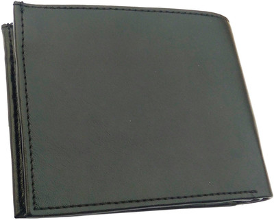 

Wenzest Men Black Genuine Leather Wallet(4 Card Slots), Multi
