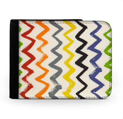 

Snoogg Men Multicolor Canvas Wallet(6 Card Slots), Multi