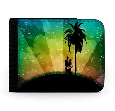 

Snoogg Men Multicolor Canvas Wallet(6 Card Slots), Multi