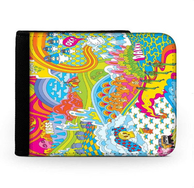 

Snoogg Men Multicolor Canvas Wallet(6 Card Slots), Multi