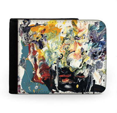 

Snoogg Men Multicolor Canvas Wallet(6 Card Slots), Multi