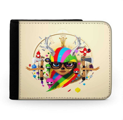 

Snoogg Men Multicolor Canvas Wallet(6 Card Slots), Multi