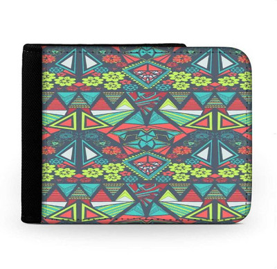 

Snoogg Men Multicolor Canvas Wallet(6 Card Slots), Multi