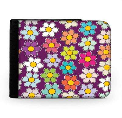 

Snoogg Men Multicolor Canvas Wallet(6 Card Slots), Multi