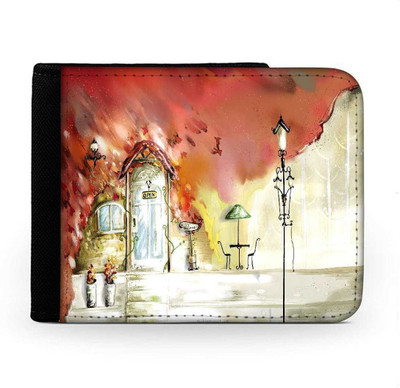 

Snoogg Men Multicolor Canvas Wallet(6 Card Slots), Multi
