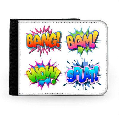 

Snoogg Men Multicolor Canvas Wallet(6 Card Slots), Multi