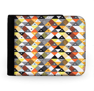 

Snoogg Men Multicolor Canvas Wallet(6 Card Slots), Multi