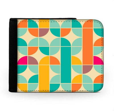 

Snoogg Men Multicolor Canvas Wallet(6 Card Slots), Multi