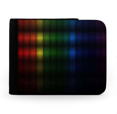 

Snoogg Men Multicolor Canvas Wallet(6 Card Slots), Multi