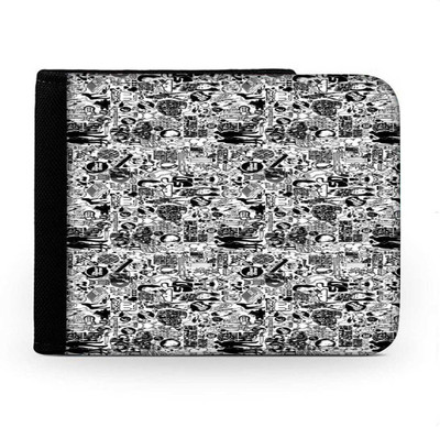 

Snoogg Men Multicolor Canvas Wallet(6 Card Slots), Multi