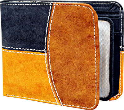 

BLACKBUG Men Multicolor Fabric, Artificial Leather Wallet(7 Card Slots)