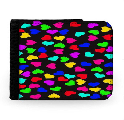 

Snoogg Men Multicolor Canvas Wallet(6 Card Slots), Multi