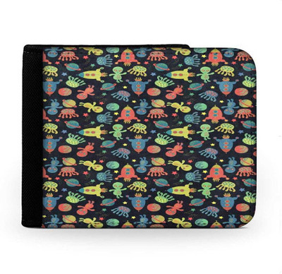 

Snoogg Men Multicolor Canvas Wallet(6 Card Slots), Multi