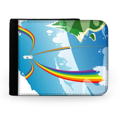 

Snoogg Men Multicolor Canvas Wallet(6 Card Slots), Multi