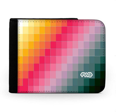 

Snoogg Men Multicolor Canvas Wallet(6 Card Slots), Multi
