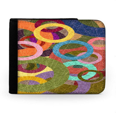 

Snoogg Men Multicolor Canvas Wallet(6 Card Slots), Multi