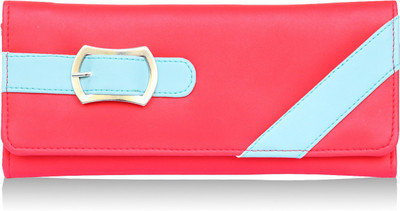 

Fantosy Women Red Artificial Leather Wallet(5 Card Slots)