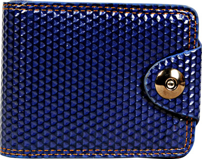 

BLACKBUG Men Blue Artificial Leather Wallet(14 Card Slots)